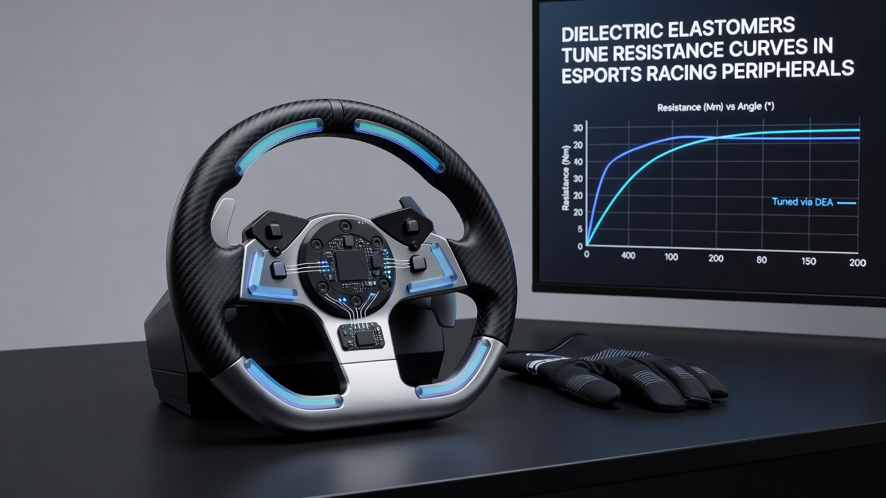 Diagram showing voltage-controlled resistance curve adjustments in a sim racing brake pedal setup